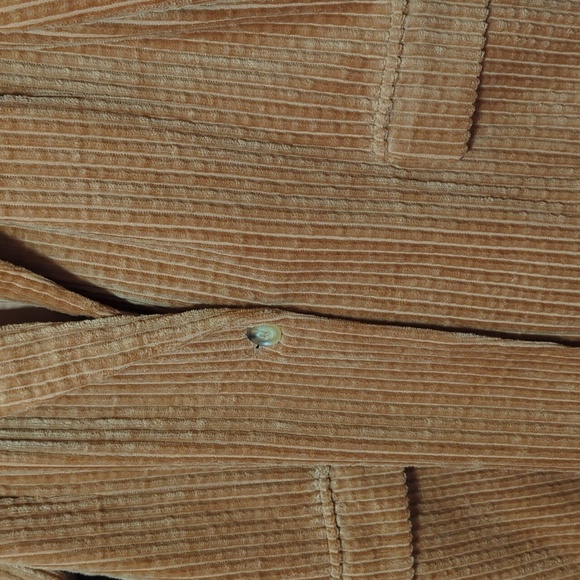 Blank NYC Corduroy Oversized Blazer In Rust Warm Brown Large NWT - Picture 5 of 14